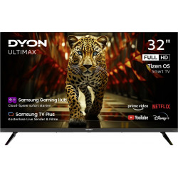 Dyon Ultimax 32F-TI LED-TV 80cm 32 Zoll EEK F (A - G) DVB-T2, DVB-C, DVB-S2, Full HD, Smart TV, WLAN, CI+ Schwarz