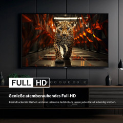 Dyon Ultimax 32F-TI LED-TV 80cm 32 Zoll EEK F (A - G) DVB-T2, DVB-C, DVB-S2, Full HD, Smart TV, WLAN, CI+ Schwarz