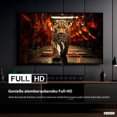 DYON Ultimax 43F-TI Fernseher (Flat, 43 Zoll / 108 cm, Full-HD, SMART TV)