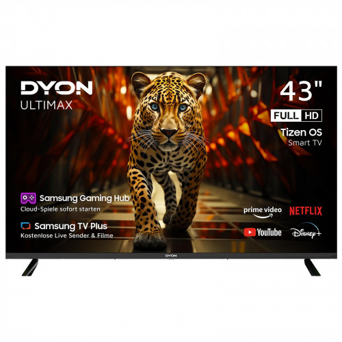 DYON Ultimax 43F-TI Fernseher (Flat, 43 Zoll / 108 cm, Full-HD, SMART TV)