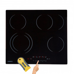 AREBOS ® Glaskeramik autark 59 cm Glaskeramikkochfeld (52 cm breit, 4 Kochfelder)