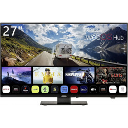 Reflexion LDDX27iBT_B LCD-TV 69cm 27 Zoll EEK E (A - G) DVB-T2, DVB-C, DVB-S2, Full HD, Smart TV, WLAN, DVD-Player, CI+ Schwarz