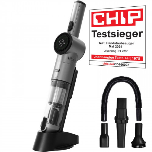 LEBENLANG LBL2305 Handstaubsauger, Akkubetrieb, 135 Watt