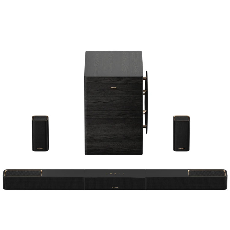 ULTIMEA Skywave 7.1.4 Dolby Atmos Surround Soundsystem, Soundbar, Schwarz