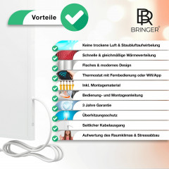 BRINGER BRIH Infrarotheizung (1000 Watt)