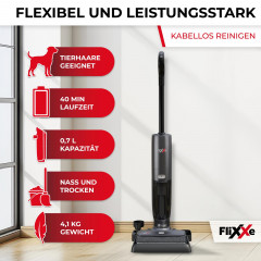 FLIXXE X3 Premium Nass- / Trockensauger, weiß