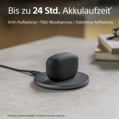 SONY WF-1000XM5 TWS Noise Cancelling, In-ear Kopfhörer Bluetooth Schwarz