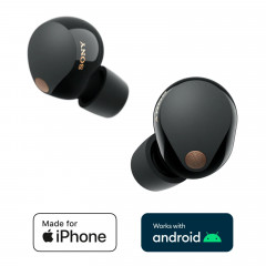 SONY WF-1000XM5 TWS Noise Cancelling, In-ear Kopfhörer Bluetooth Schwarz