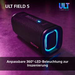 SONY ULT FIELD 5 Bluetooth-Lautsprecher, Off-White, Wasserfest
