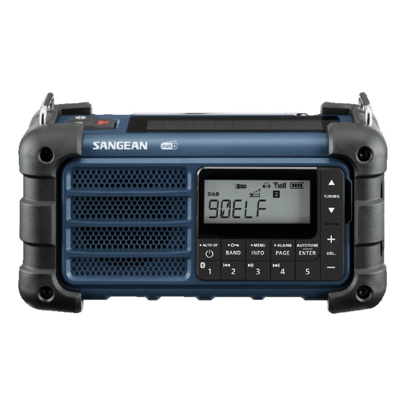 SANGEAN MMR-99 DAB+ Digitalradio, Digital, FM, DAB+, Bluetooth, Ozeanblau