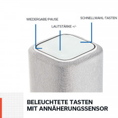 DENON HOME 150 WTE 2 Lautsprecher Aktiv, Weiß