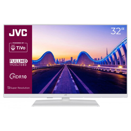 JVC LT-32VF5355W LED TV (Flat, 32 Zoll / 80 cm, Full-HD, SMART TV)