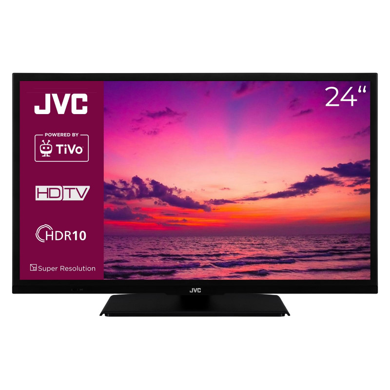 JVC LT-24VH5455 LED TV (Flat, 24 Zoll / 60 cm, HD-ready, SMART TV)
