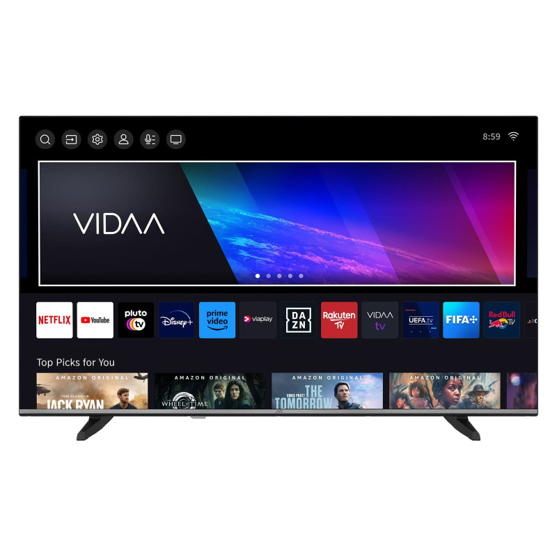 JVC LT-50VD3555 LED TV (Flat, 50 Zoll / 126 cm, UHD 4K, SMART TV)