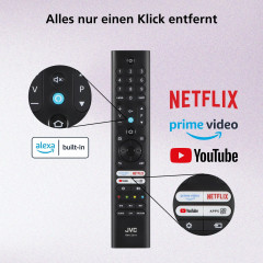 JVC LT-32VRH3555 LED TV (Flat, 32 Zoll / 80 cm, HD-ready, SMART TV)