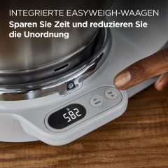Kenwood Küchenmaschine »Titanium Chef Baker KVC85.594SI« inkl. umfangreiches Zubehör, mit integrierter EasyWeigh Waage