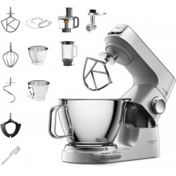 Kenwood Küchenmaschine »Titanium Chef Baker KVC85.594SI« inkl. umfangreiches Zubehör, mit integrierter EasyWeigh Waage