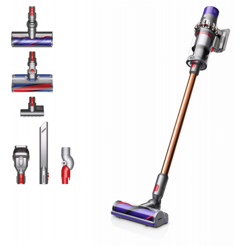 V10 Absolute Akku-Stielsauger nickel/kupfer, 151 W, 60 min Laufzeit, 0,76 l Staubvolumen, Elektro-Bodenbürste