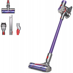 V8 Origin Akku-Stielsauger silber/violett, 40 min Laufzeit, 0,54 l Staubvolumen, Elektro-Bodenbürste