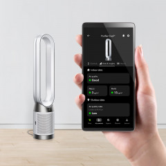 DYSON TP11 Purifier Cool™ PC1 Luftreiniger Weiß (50 Watt, Raumgröße: 81 m³, HEPA 13 / Aktivkohlefilter)