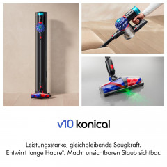 DYSON 419634-01 V10 Konical Akkusauger, Akkubetrieb, 465 Watt