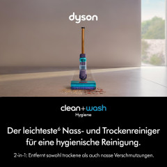 Dyson clean+wash Hygiene Waschsauger – filterlos, selbstreinigend & hygienisch