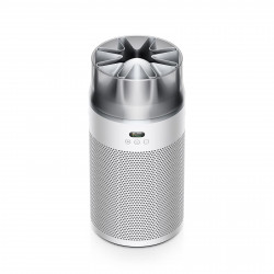 DYSON 491355-01 HUSHJETT PURIFIER COMPACT Luftreiniger Weiß/Silber (19 Watt, Raumgröße: 100 m², 360°elektrostatischer Filter / 360°Aktivkohlefilter)