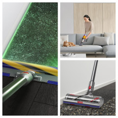 DYSON V12 DetectTM Slim Absolute Stielsauger, Akkubetrieb, 545 Watt