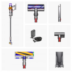 DYSON V12 DetectTM Slim Absolute Stielsauger, Akkubetrieb, 545 Watt