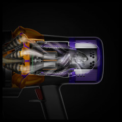 DYSON V12 DetectTM Slim Absolute Stielsauger, Akkubetrieb, 545 Watt