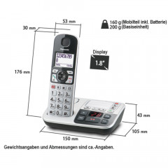 Panasonic KX-TGE520GS Schnurloses Telefon