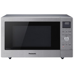 PANASONIC NN-CD 58 JSGPG, Mikrowelle (1000 Watt, 27 l Garraum-Volumen, Grillfunktion, Heißluftfunktion)