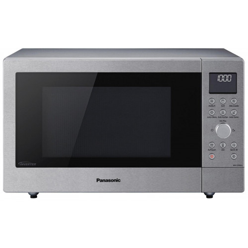 PANASONIC NN-CD 58 JSGPG, Mikrowelle (1000 Watt, 27 l Garraum-Volumen, Grillfunktion, Heißluftfunktion)
