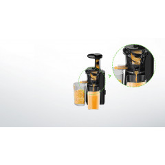 PANASONIC MJ-L501KXE Entsafter 150 Watt, Mattschwarz