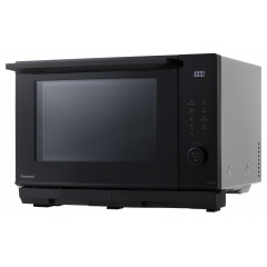 PANASONIC NN-DS59NMETG, Mikrowelle (1000 Watt, 27 l Garraum-Volumen, Grillfunktion & Dampffunktion)