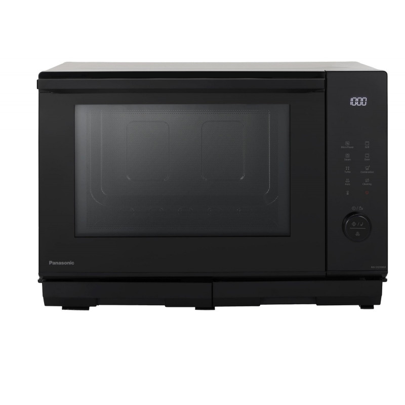 PANASONIC NN-DS59NMETG, Mikrowelle (1000 Watt, 27 l Garraum-Volumen, Grillfunktion & Dampffunktion)