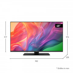 PANASONIC TV-40S55AEZ LED TV (Flat, 40 Zoll / 102 cm, Full-HD, SMART TV)