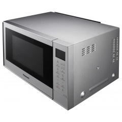Panasonic NN-CT57RMEPG Mikrowelle Silber 1000W Grillfunktion, digitaler Timer, Timerfunktion, LCD-Display, Heißluft-Funktion
