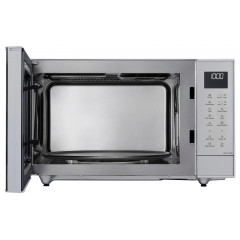 Panasonic NN-CT57RMEPG Mikrowelle Silber 1000W Grillfunktion, digitaler Timer, Timerfunktion, LCD-Display, Heißluft-Funktion
