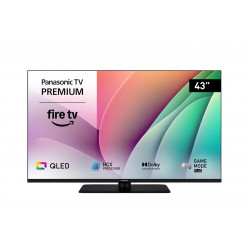 PANASONIC TV-43W80AEZC QLED TV (Flat, 43 Zoll / 108 cm, UHD 4K, SMART TV) PANASONIC TV-43W80AEZC QLED TV (Flat, 43 Zoll / 108 cm, UHD 4K, SMART TV)