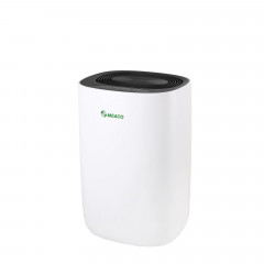 MEACO ABC 10L Luftentfeuchter weiß (160 Watt, Entfeuchterleistung: 10 l/d, Raumgröße: 42 m²)