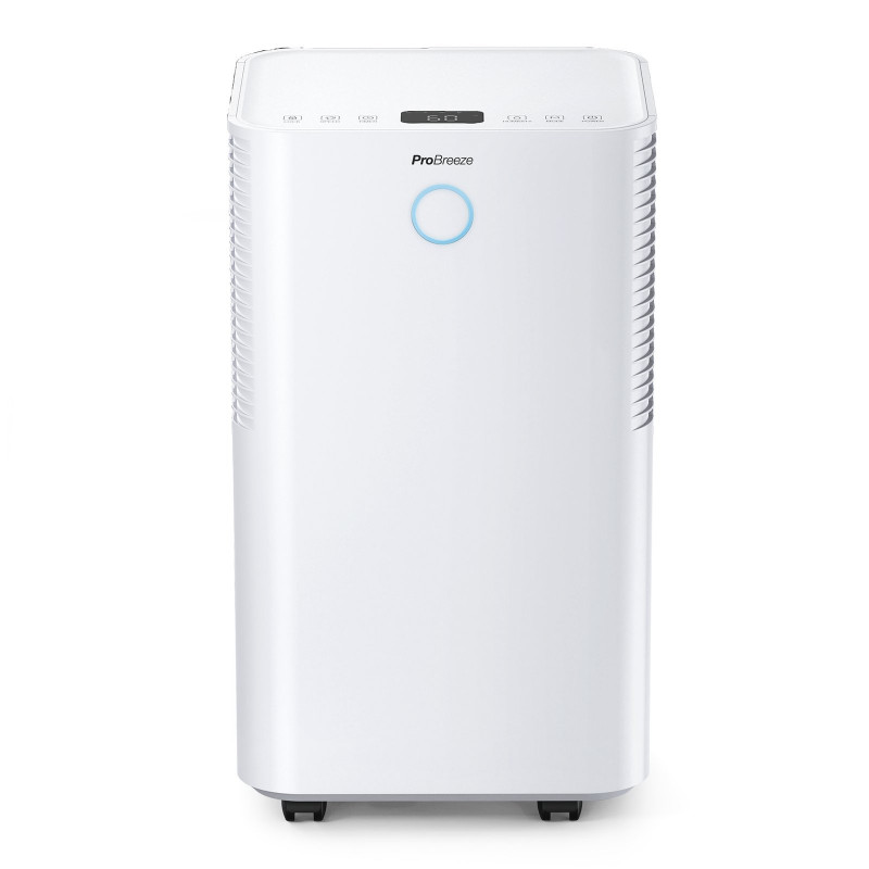 PRO BREEZE OmniDry Luftentfeuchter Weiß, Entfeuchterleistung: 12 l/d, Raumgröße: 30 m²)