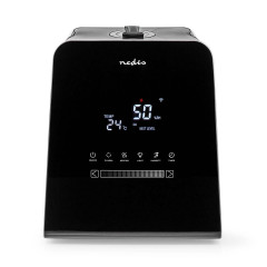 NEDIS HUMI150BKW SmartLife Luftbefeuchter Schwarz (Raumgröße: 0 m²)
