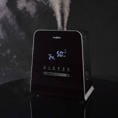 NEDIS HUMI150BKW SmartLife Luftbefeuchter Schwarz (Raumgröße: 0 m²)