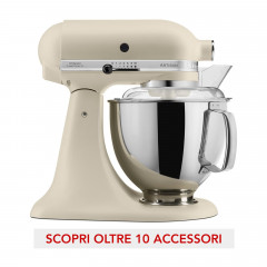 KITCHENAID 5KSM175PSEFL KÜCHENMASCHINE 4.8L ARTISAN Küchenmaschine Fresh Line (Rührschüsselkapazität: 4,8 l, 300 Watt)