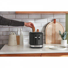 KITCHENAID 5KMT2109EBK Toaster MATTE BLACK (980 Watt, Schlitze: 2)