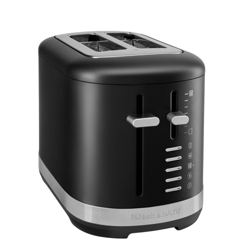 KITCHENAID 5KMT2109EBK Toaster MATTE BLACK (980 Watt, Schlitze: 2)