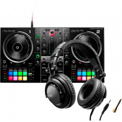 HERCULES Inpulse 500 + DJ45 DJ-Controller, Schwarz HERCULES Inpulse 500 + DJ45 DJ-Controller, Schwarz
