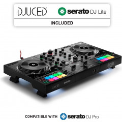 HERCULES Inpulse 500 + DJ45 DJ-Controller, Schwarz
