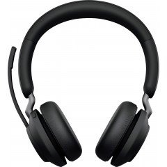 Jabra Evolve2 65 MS On Ear Headset Bluetooth® Stereo Schwarz Lautstärkeregelung, Batterieladeanzeige, Mikrofon-Stummschaltung